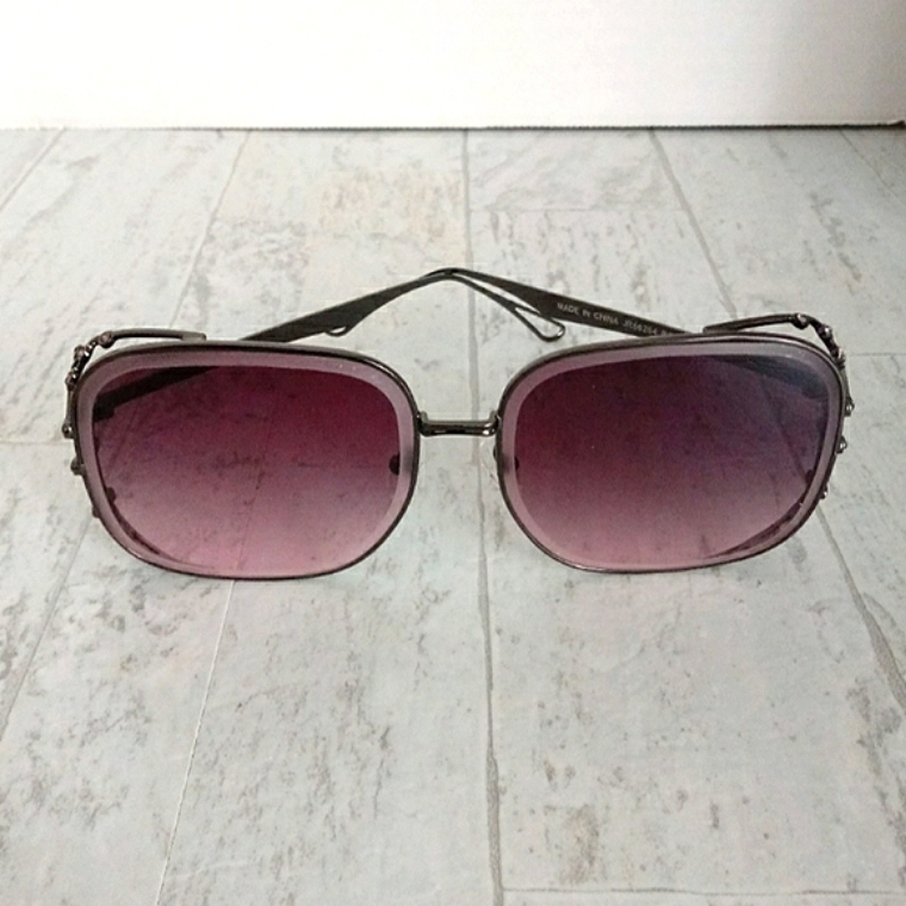 New Women's Polarized Luxury Square Oversized Sunglasses - Picture 2 of 8